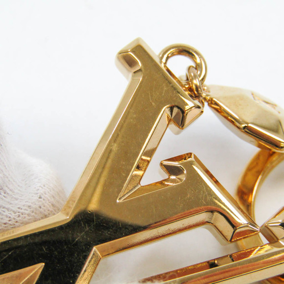 LOUIS VUITTON Facet Key Holder M65216 Keyring [Gold] - Picture 4 of 8